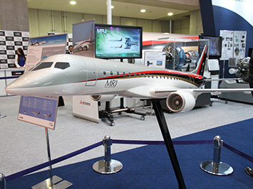 国際航空宇宙展 三菱航空機 MRJ