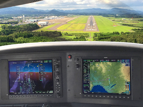 鹿児島空港 R/W 34